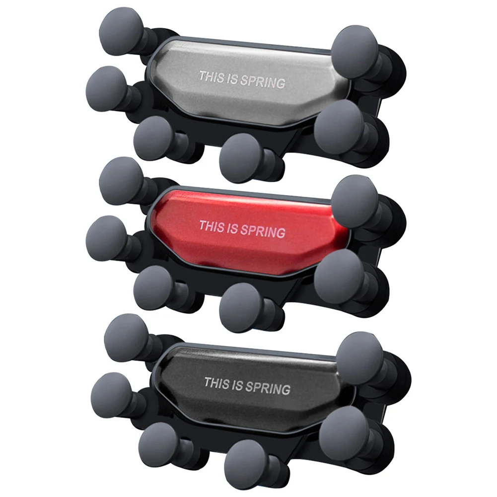 No Magnetic Car Phone Holder ABS Gravity Car Holder With Silicone Claw Air Vent Clip Mount GPS Stand for iPhone/Huawei P30 Pro
No Magnetic Car Phone Holder ABS Gravity Car Holder With Silicone Claw Air Vent Clip Mount GPS Stand for iPhone/Huawei P30 Pro