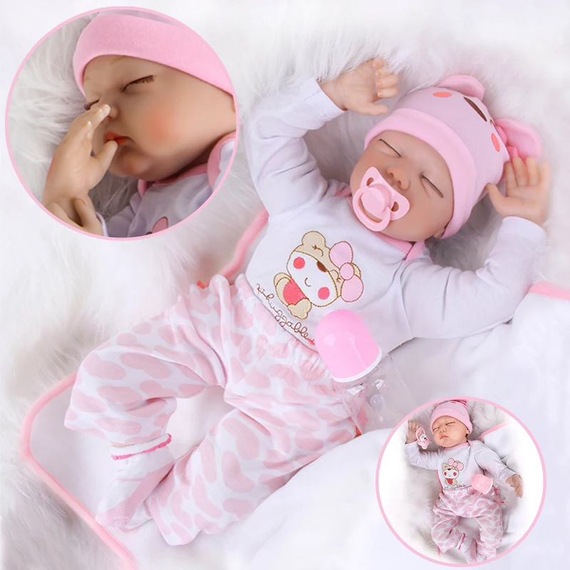 ZIYIUI Silicone Dolls Reborn Soft Babies For Girls Realistic Sleeping Doll With Closed Eyes And Lifelike Skin Toy For Children
ZIYIUI Silicone Dolls Reborn Soft Babies For Girls Realistic Sleeping Doll With Closed Eyes And Lifelike Skin Toy For Children