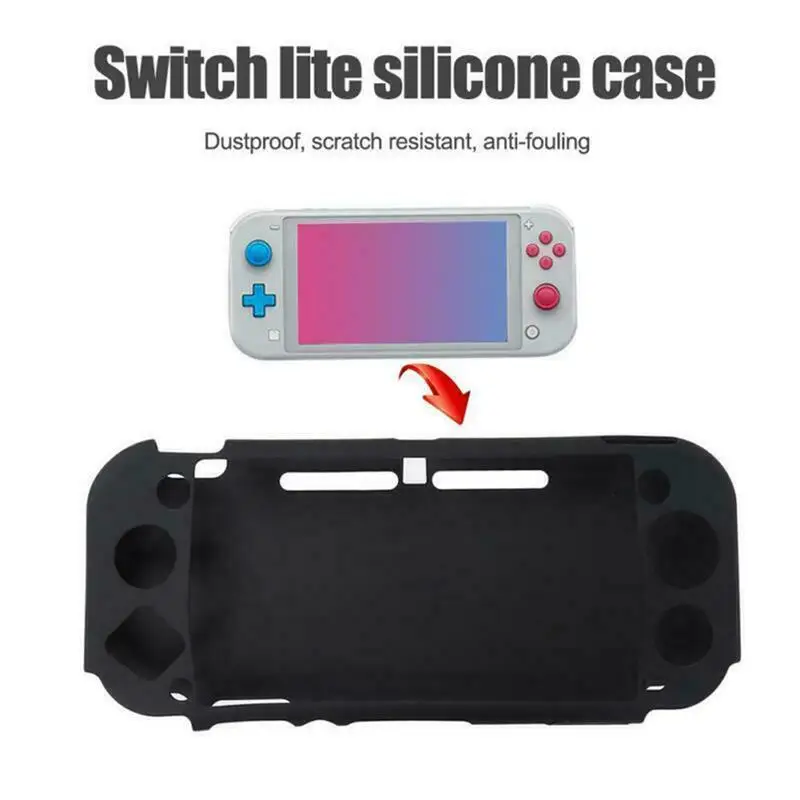 Suitable for Switch Lite protective cover, silicone material, Switch mini game console protective soft cover
Suitable for Switch Lite protective cover, silicone material, Switch mini game console protective soft cover