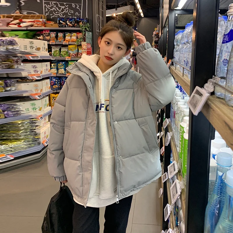 Women's Oversize Parkas Coats Za Cotton coat Jackets Solid Outwear Warm Winter Female Overcoats Loose Vintage Outerwear
Women's Oversize Parkas Coats Za Cotton coat Jackets Solid Outwear Warm Winter Female Overcoats Loose Vintage Outerwear