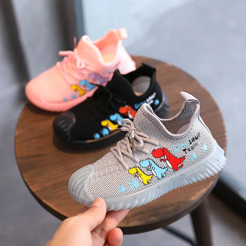 Children's new sports shoes 2021 boys and girls cartoon dinosaur mesh shoes baby breathable knitted pedal socks non-slip shoes
Children's new sports shoes 2021 boys and girls cartoon dinosaur mesh shoes baby breathable knitted pedal socks non-slip shoes