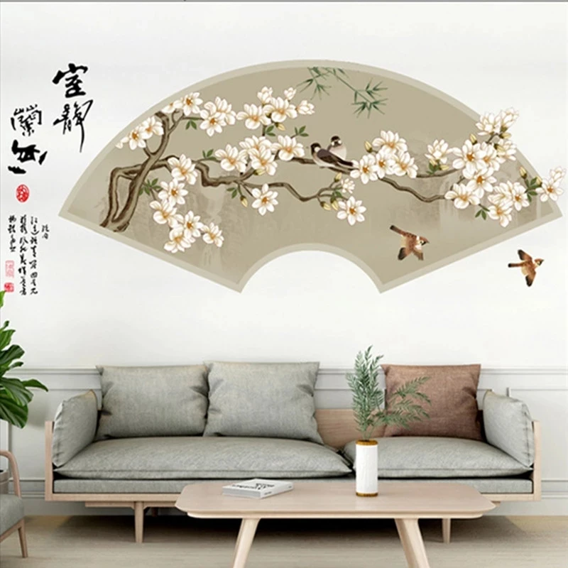 Chinese Style Wall Stickers Flowers Bird Home Decals Bedroom Living Room Sofa TV Backdrop Decor Wallpaper Murals
Chinese Style Wall Stickers Flowers Bird Home Decals Bedroom Living Room Sofa TV Backdrop Decor Wallpaper Murals