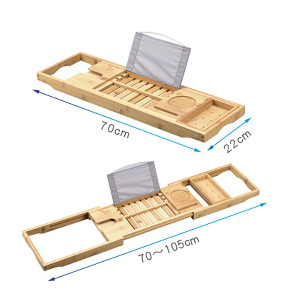 High-End Multifunctional Retractable Wooden Bathtub Bath Bridge Wine Glass, Tablet Computer Rack Bathroom Accessories Tray
High-End Multifunctional Retractable Wooden Bathtub Bath Bridge Wine Glass, Tablet Computer Rack Bathroom Accessories Tray