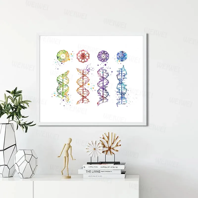 Dna Helix A-B-C-Z Medical Art Prints Genetic Doctor Gift Biology Science Education Poster Laboratory Decor Canvas Painting Decor
Dna Helix A-B-C-Z Medical Art Prints Genetic Doctor Gift Biology Science Education Poster Laboratory Decor Canvas Painting Decor