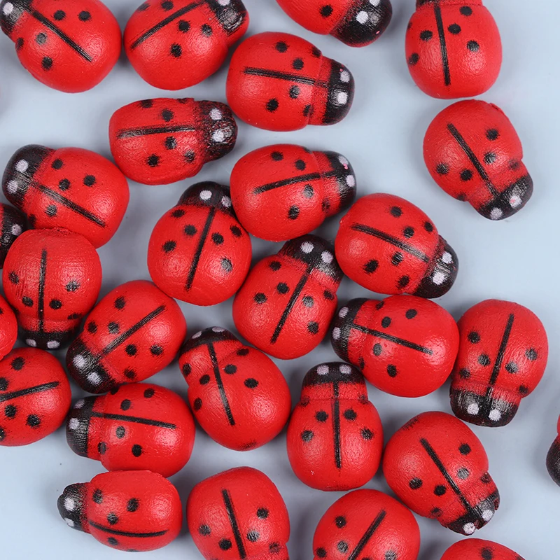 30Pcs Wooden Mini Ladybug Stickers Children's Painted DIY Home Holiday Party Craft Ornaments
30Pcs Wooden Mini Ladybug Stickers Children's Painted DIY Home Holiday Party Craft Ornaments