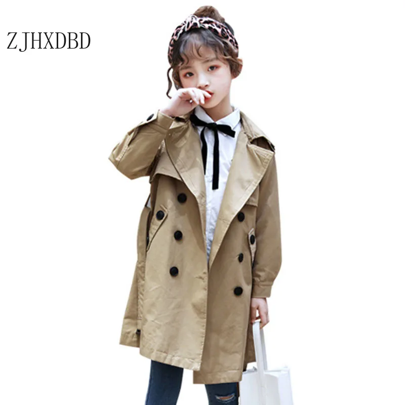 Kids Trench Coat Girl Trench Khaki Leisure Cotton Baby Trenchs Toddler Jacket Coats Girls Outerwear 2020 New Children Clothing
Kids Trench Coat Girl Trench Khaki Leisure Cotton Baby Trenchs Toddler Jacket Coats Girls Outerwear 2020 New Children Clothing