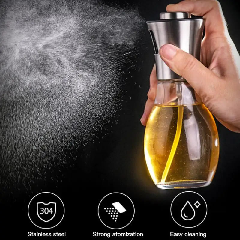 Olive Oil Vinegar Sprayer Oil Spray Bottle Pump Glass Oil Pot Leak-proof Drops Oil Dispenser Seasoning Kettle BBQ Kitchen Tool
Olive Oil Vinegar Sprayer Oil Spray Bottle Pump Glass Oil Pot Leak-proof Drops Oil Dispenser Seasoning Kettle BBQ Kitchen Tool