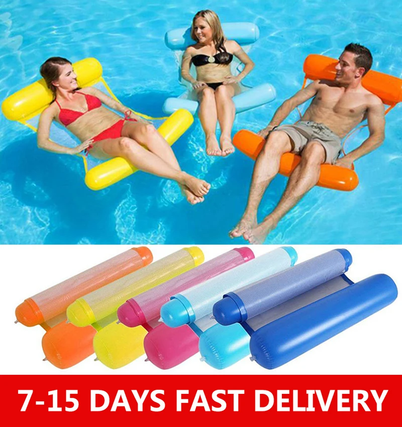 Outdoor Foldable Water Hammock Swimming Pool Inflatable Air Mattress Beach Lounger Floating Sleeping Bed Chair 2021
Outdoor Foldable Water Hammock Swimming Pool Inflatable Air Mattress Beach Lounger Floating Sleeping Bed Chair 2021