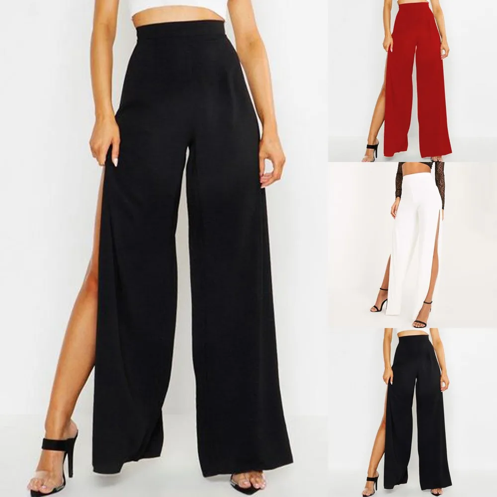 Womens Plus Size Wide Leg Cropped Pants Sexy High Split Flowy Wrap Layered Yoga Palazzo Trousers Casual Baggy Workout Loungewear
Womens Plus Size Wide Leg Cropped Pants Sexy High Split Flowy Wrap Layered Yoga Palazzo Trousers Casual Baggy Workout Loungewear
