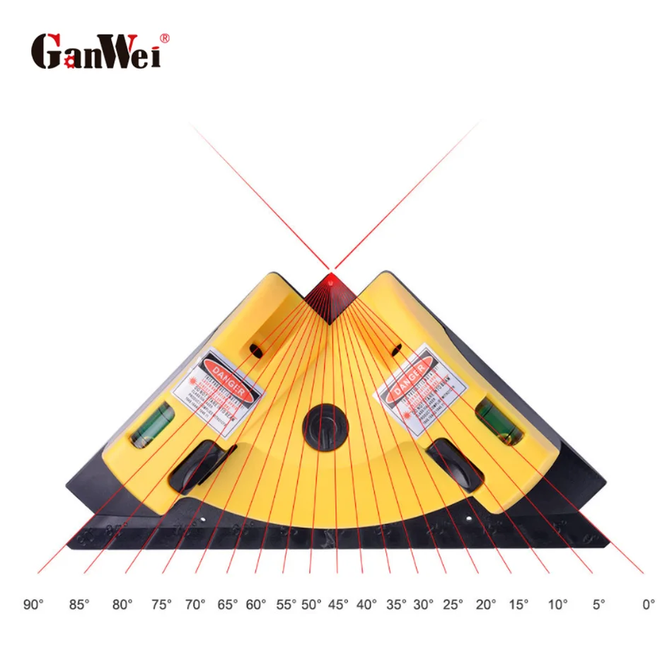 GanWei Right Angle 90 Degree Square Laser Level Tool Laser Level Ruler Woodworking Mason Professional Renovate Measurement Tool
GanWei Right Angle 90 Degree Square Laser Level Tool Laser Level Ruler Woodworking Mason Professional Renovate Measurement Tool