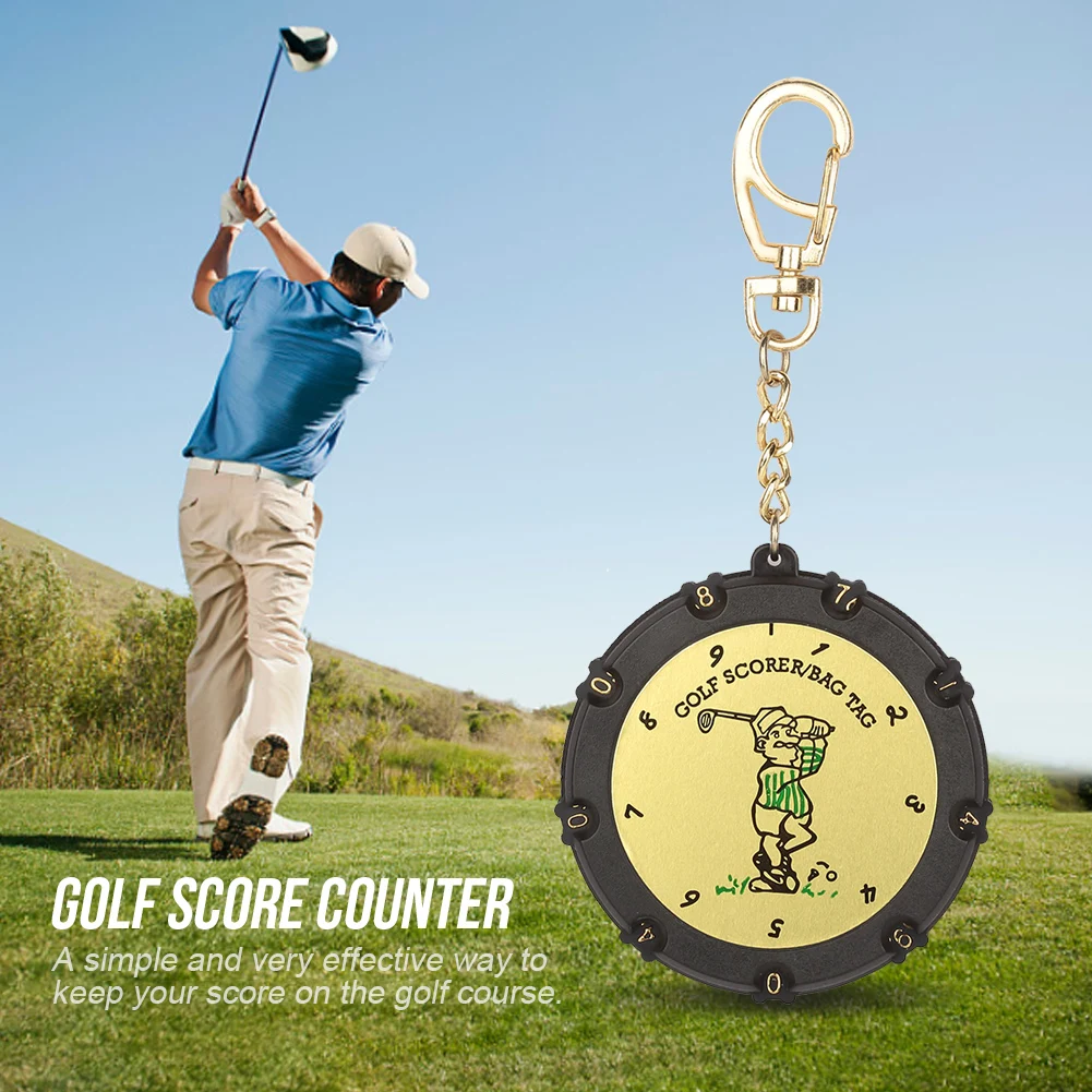 CAITON 18 Holes Golf Score Stroke Shot Counter Keeper with Clip Keychain Accessories
CAITON 18 Holes Golf Score Stroke Shot Counter Keeper with Clip Keychain Accessories