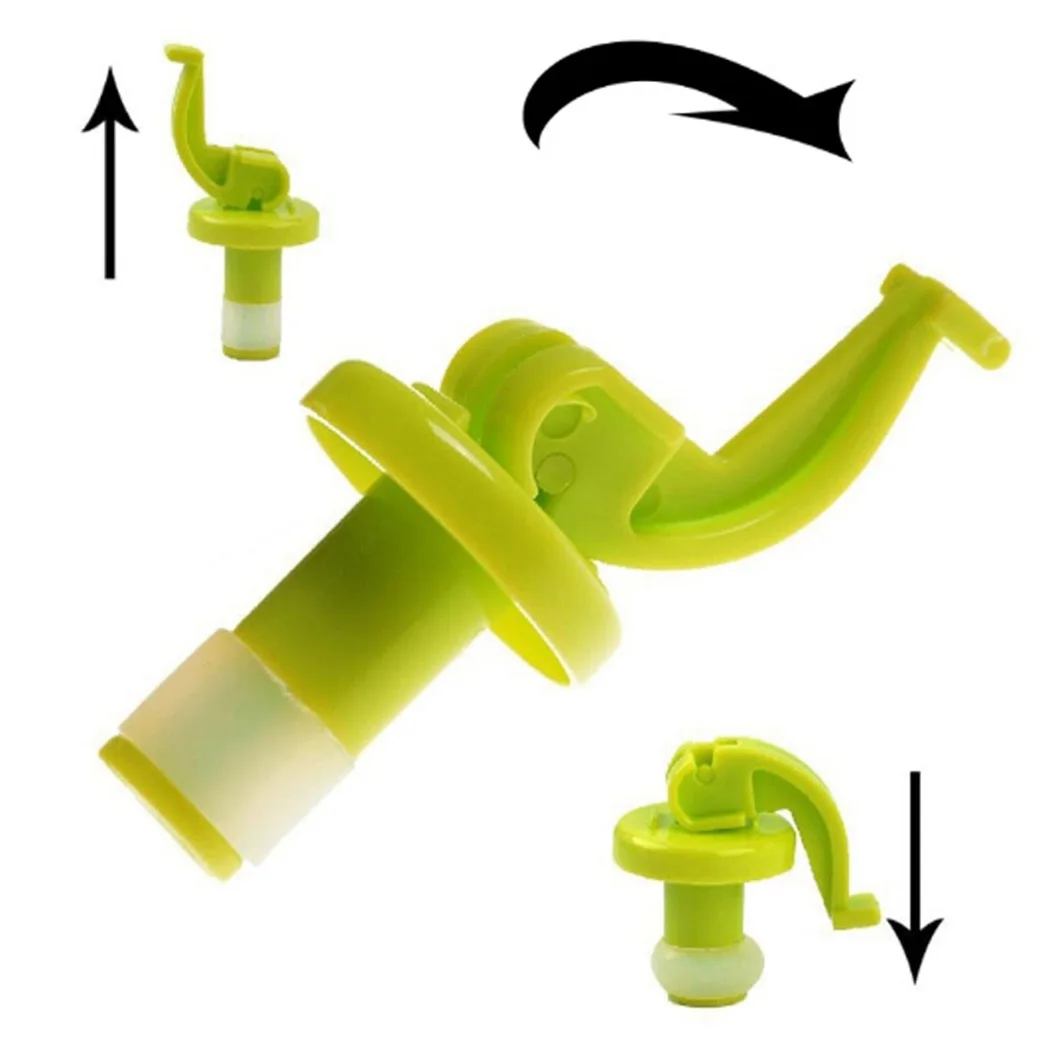 4PCS Leakproof Portable Wine Bottle Stopper Vacuum Red Wine Cap Sealer Fresh Keeper Bar Tools Bottle Cover Kitchen Accessories 
4PCS Leakproof Portable Wine Bottle Stopper Vacuum Red Wine Cap Sealer Fresh Keeper Bar Tools Bottle Cover Kitchen Accessories