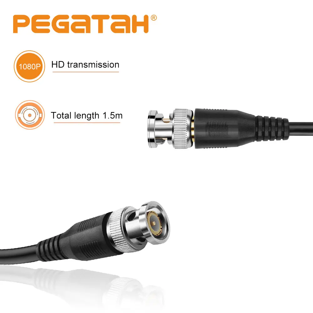 0.5M-10M BNC Male To Male Adapter Cable for CCTV Camera BNC Connector Cable Camera BNC Accessories
0.5M-10M BNC Male To Male Adapter Cable for CCTV Camera BNC Connector Cable Camera BNC Accessories