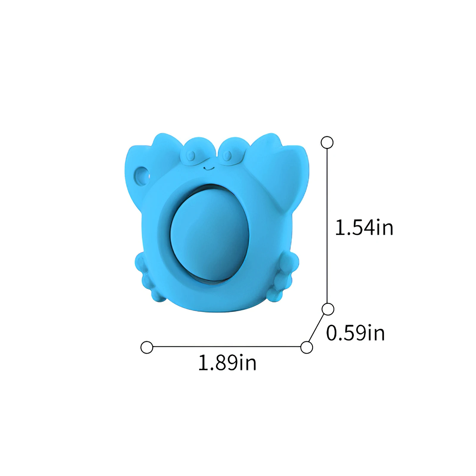 Red/Blue Dimple Fidget Keychain Toy Portable Decompression Toys Stress Relief Hand-held Keychain Toys For Kids Adults
Red/Blue Dimple Fidget Keychain Toy Portable Decompression Toys Stress Relief Hand-held Keychain Toys For Kids Adults