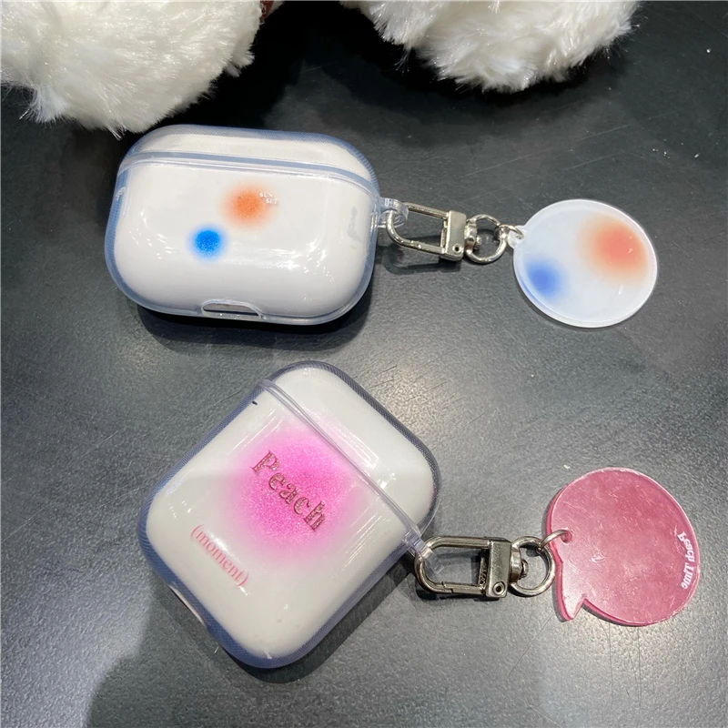 Защитный чехол для Apple Airpods 1 2 Pro, прозрачный чехол из ТПУ с подвеской и простым градиентом
Защитный чехол для Apple Airpods 1 2 Pro, прозрачный чехол из ТПУ с подвеской и простым градиентом