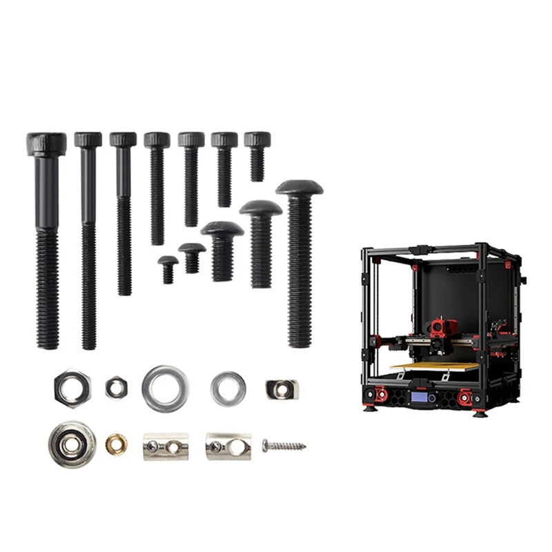 Voron 2.4 3D Printer Project Fasteners Screws Nuts Full Kit V2.4 3D Printer Screws Full Kit
Voron 2.4 3D Printer Project Fasteners Screws Nuts Full Kit V2.4 3D Printer Screws Full Kit