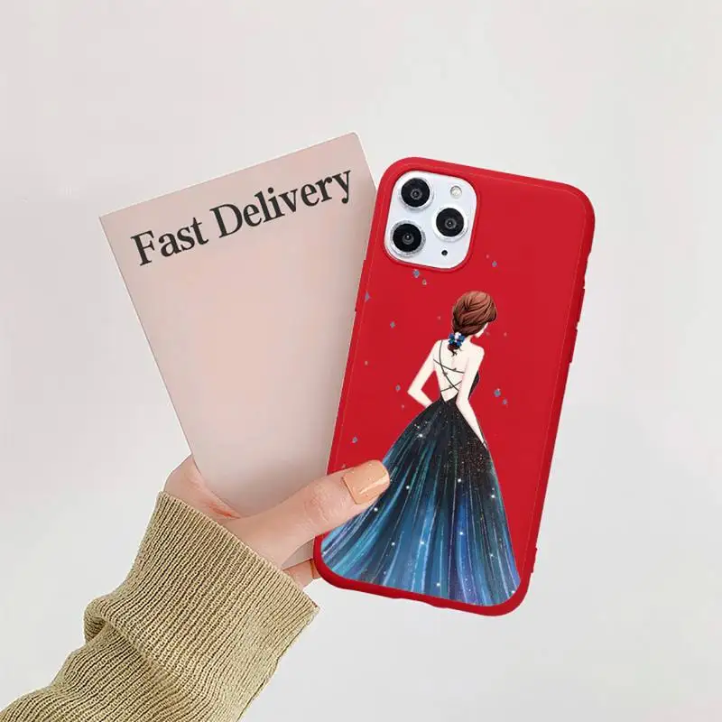 Dress wedding girl Phone Case Candy Color Red for iPhone 11 12 pro XS MAX 8 7 6 6S Plus X 5S SE 2020 XR
Dress wedding girl Phone Case Candy Color Red for iPhone 11 12 pro XS MAX 8 7 6 6S Plus X 5S SE 2020 XR