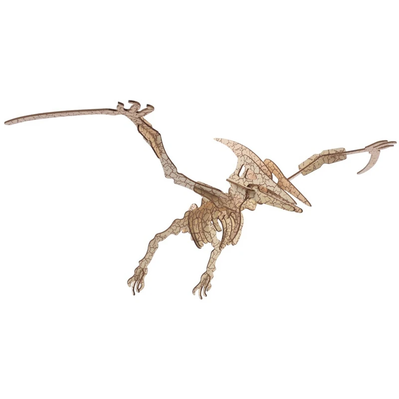 Pterosaur Model 3D Wooden Puzzle Laser Cutting Handcraft Jigsaw Toys DIY Assembly Kit Good Combination of Fun and Learning
Pterosaur Model 3D Wooden Puzzle Laser Cutting Handcraft Jigsaw Toys DIY Assembly Kit Good Combination of Fun and Learning
