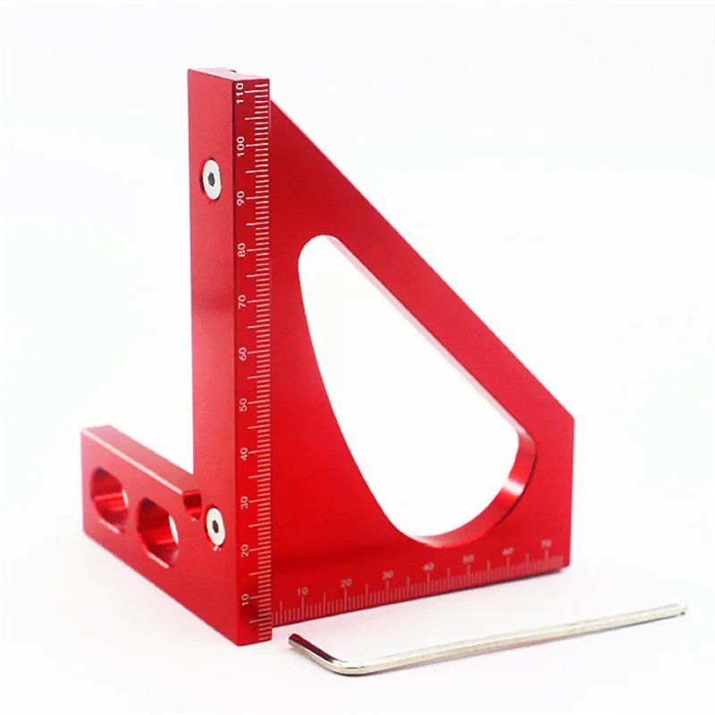 New Multifunctional Aluminum Alloy Woodworking Ruler Square Layout Miter Triangle Ruler 45 / 90 Degree Metric Gauge Measure Tool
New Multifunctional Aluminum Alloy Woodworking Ruler Square Layout Miter Triangle Ruler 45 / 90 Degree Metric Gauge Measure Tool