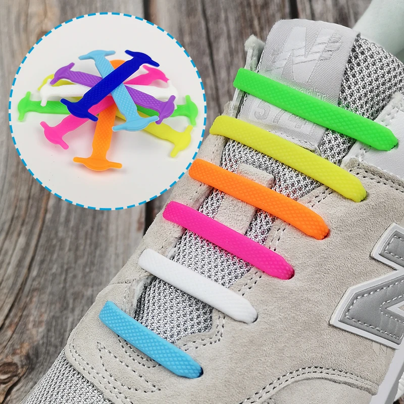 Silicone Elastic Shoelaces Creative Lazy No Tie Shoelace Lacing Kids Adult Sneakers Quick Shoe Lace Zapatillas
Silicone Elastic Shoelaces Creative Lazy No Tie Shoelace Lacing Kids Adult Sneakers Quick Shoe Lace Zapatillas