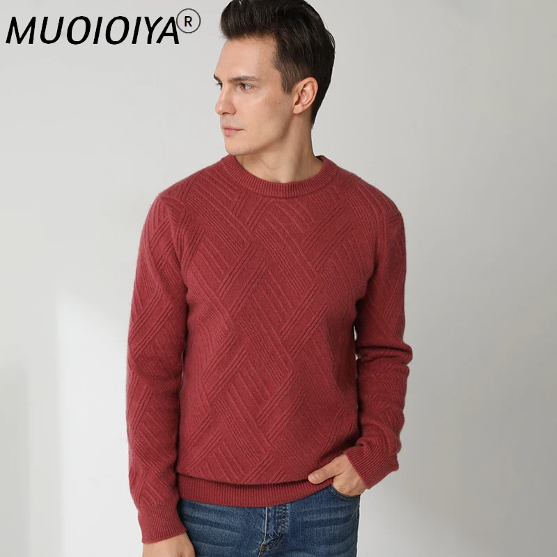 2022 100% Goat Cashmere Knitting Sweaters Men Autumn New O-Neck Oversize Couple Casual Thicker Tops
2022 100% Goat Cashmere Knitting Sweaters Men Autumn New O-Neck Oversize Couple Casual Thicker Tops