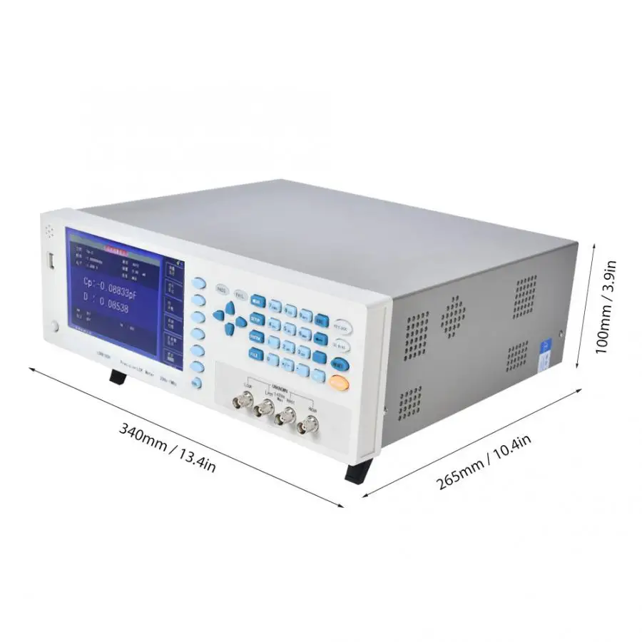 Benchtop Digital Bridge Meter Capacitance Resistance Impedance Inductance Measure Tester capacitance meter
Benchtop Digital Bridge Meter Capacitance Resistance Impedance Inductance Measure Tester capacitance meter