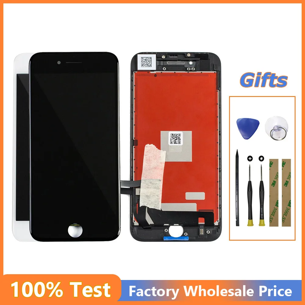 100% Tested LCD Dispaly For iPhone 8 Plus A1864 A1897 A1898 Touch Screen Digitizer Assembly No Frame With Tools Black&White
100% Tested LCD Dispaly For iPhone 8 Plus A1864 A1897 A1898 Touch Screen Digitizer Assembly No Frame With Tools Black&White