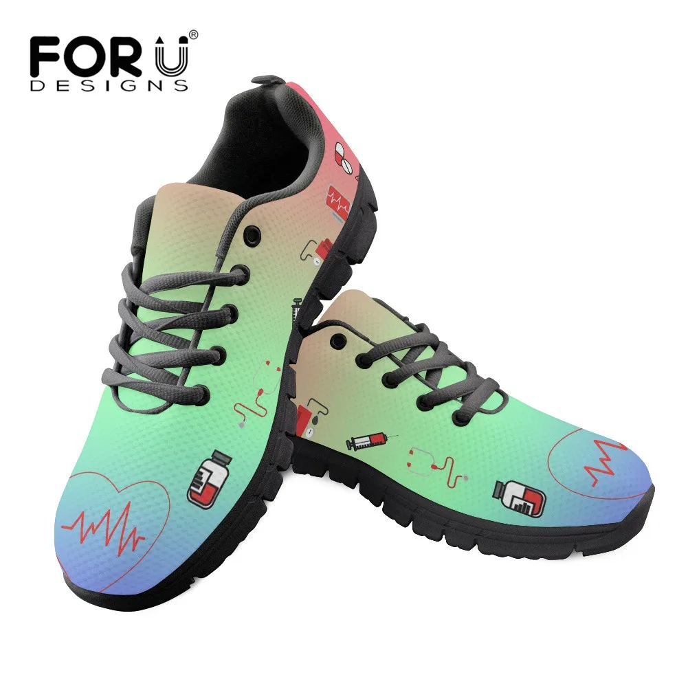 FORUDESIGNS Medical Equipment Pattern Breathable Mesh Sneakers for Ladies Lightweight Lace-up Flat Shoes Women Spring Shoes
FORUDESIGNS Medical Equipment Pattern Breathable Mesh Sneakers for Ladies Lightweight Lace-up Flat Shoes Women Spring Shoes