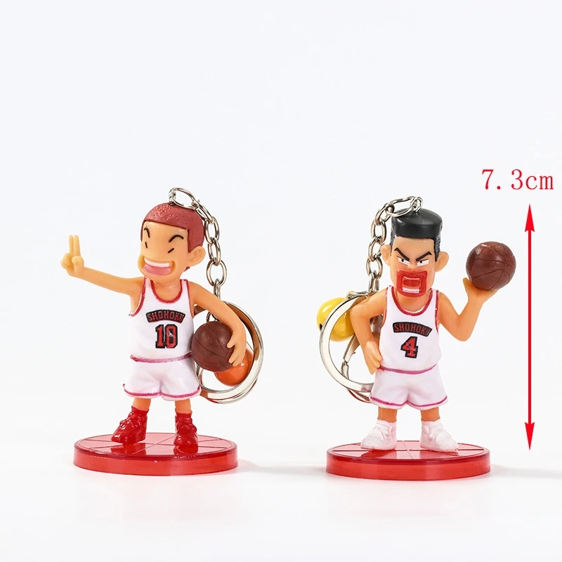 5Pcs/set Japans Cartoon SLAM DUNK Sakuragi Hanamichi Miyagi Ryota Rukawa Kaede PVC Action Figure Doll Model Keychain Decoration
5Pcs/set Japans Cartoon SLAM DUNK Sakuragi Hanamichi Miyagi Ryota Rukawa Kaede PVC Action Figure Doll Model Keychain Decoration