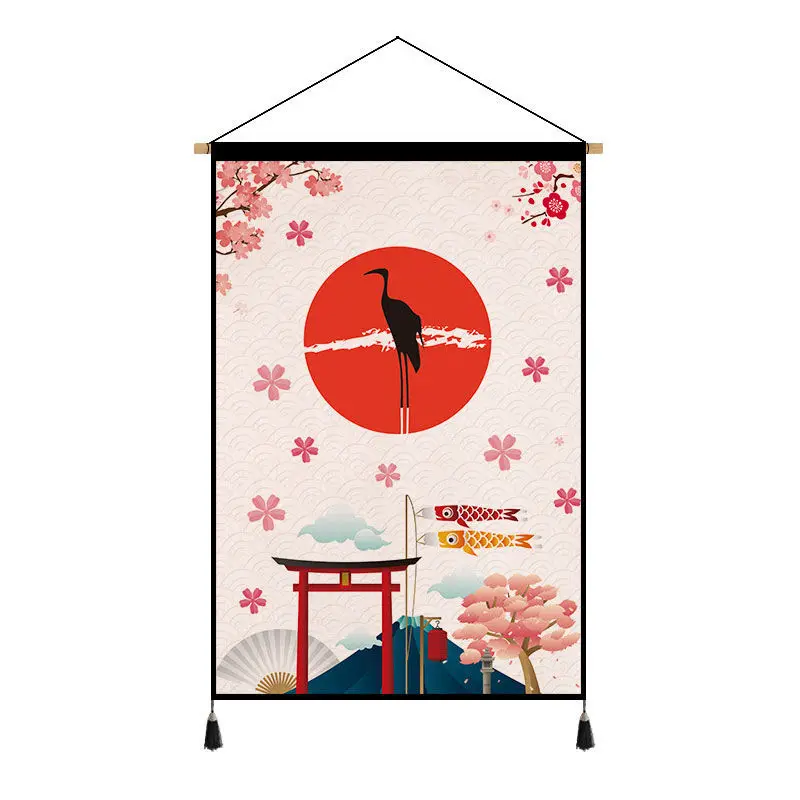 Japanese Sushi Restaurant Wall Art Canvas Painting Hanging Scroll Paintings Poster Room Decor Tapestry Decorative Painting
Japanese Sushi Restaurant Wall Art Canvas Painting Hanging Scroll Paintings Poster Room Decor Tapestry Decorative Painting