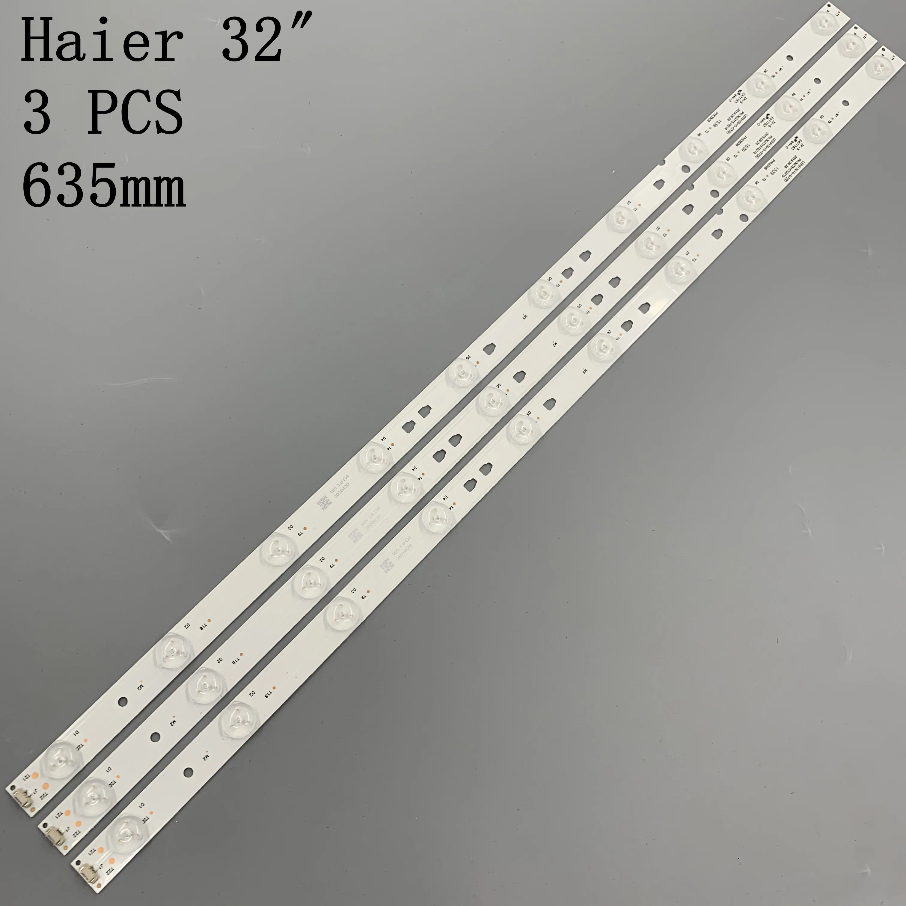 New 3 PCS 10LEDs 635mm LED backlight strip for LED315D10-07(B) 30331510219 XPY63508 PLDED3273A-C A1504 LSC320AN10-H LT-32C460
New 3 PCS 10LEDs 635mm LED backlight strip for LED315D10-07(B) 30331510219 XPY63508 PLDED3273A-C A1504 LSC320AN10-H LT-32C460