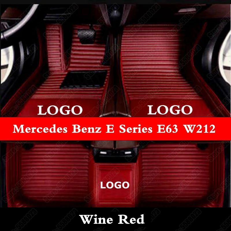 Коврики для подножки автомобиля Mercedes Benz E Series E63 AMG W210 W211 W212 W213 E250 E280 E300 E350 E400 E500