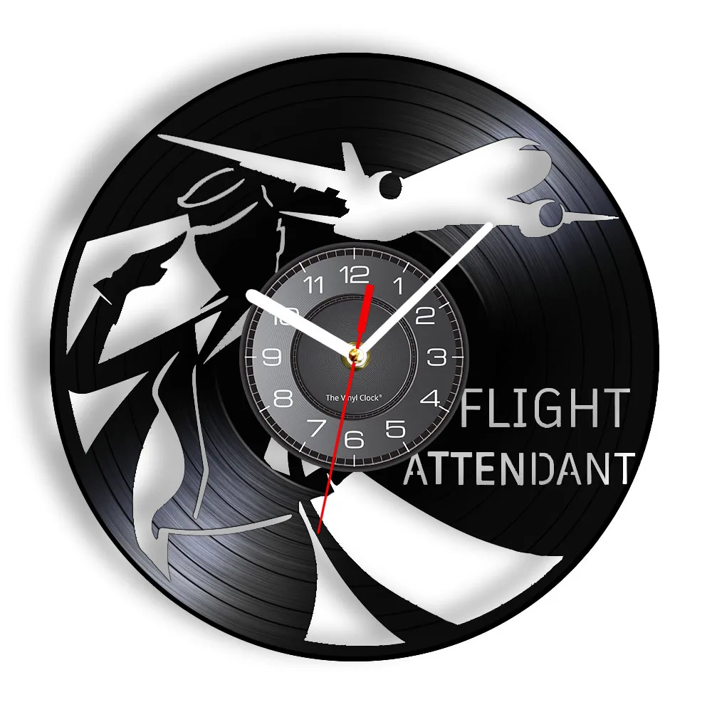 Airline Flight Attendant Longplay Wall Clock Stewardess Vintage Vinyl Album Passenger Plane Record Clock Airplane Hostess Gift
Airline Flight Attendant Longplay Wall Clock Stewardess Vintage Vinyl Album Passenger Plane Record Clock Airplane Hostess Gift
