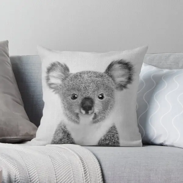 Baby Koala Black White Printing Throw Pillow Cover Office Cushion Comfort Fashion Soft Sofa Bed Anime Hotel Pillows not include
Baby Koala Black White Printing Throw Pillow Cover Office Cushion Comfort Fashion Soft Sofa Bed Anime Hotel Pillows not include