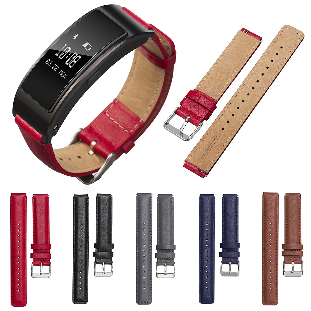 Ремешок женский из натуральной кожи 16 мм для HUAWEI TalkBand B6/B3 сменный ремешок Модный
