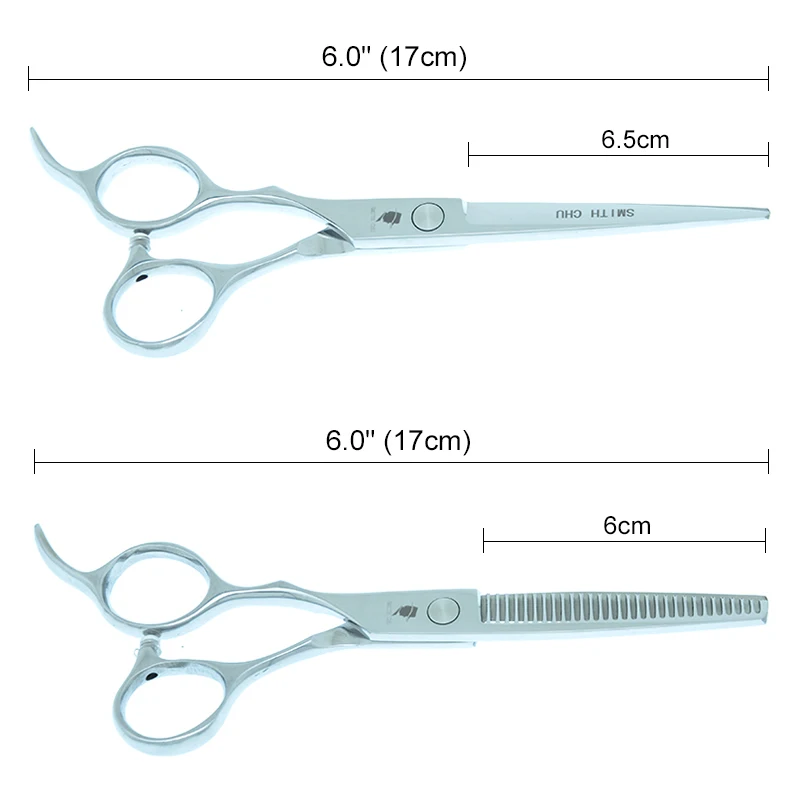 Smith Chu 5.5" 6.0" Left-handed Barber Cutting Scissors Hairdressing Thinning Scissor Household Shears Hair Styling Tools A0046C
Smith Chu 5.5" 6.0" Left-handed Barber Cutting Scissors Hairdressing Thinning Scissor Household Shears Hair Styling Tools A0046C