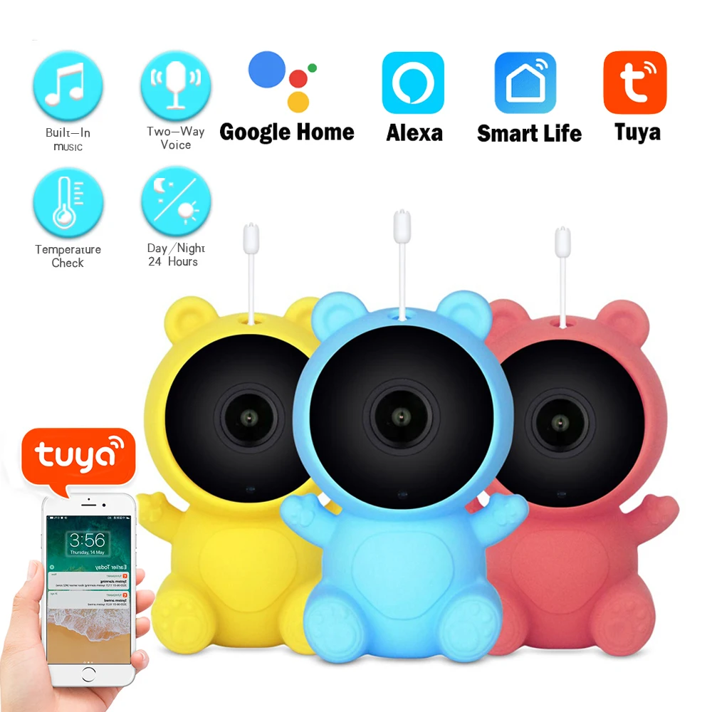 1080P Smart Home Security Protection Surveillance Camera Two Way Audio Mini Camera Wifi Night Vision Video Recorder Baby Monitor
1080P Smart Home Security Protection Surveillance Camera Two Way Audio Mini Camera Wifi Night Vision Video Recorder Baby Monitor