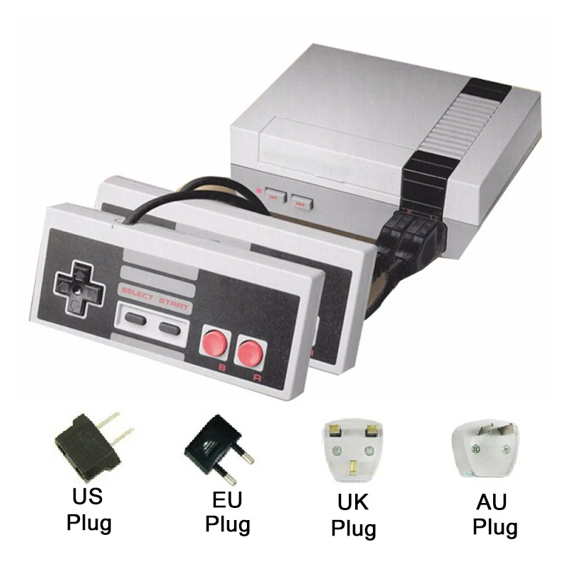 40pcs Mini Retro Classic Video Game Console Built-in 620 Games 8 Bit PAL&NTSC Family TV Handheld Game Player Double Gamepads
40pcs Mini Retro Classic Video Game Console Built-in 620 Games 8 Bit PAL&NTSC Family TV Handheld Game Player Double Gamepads