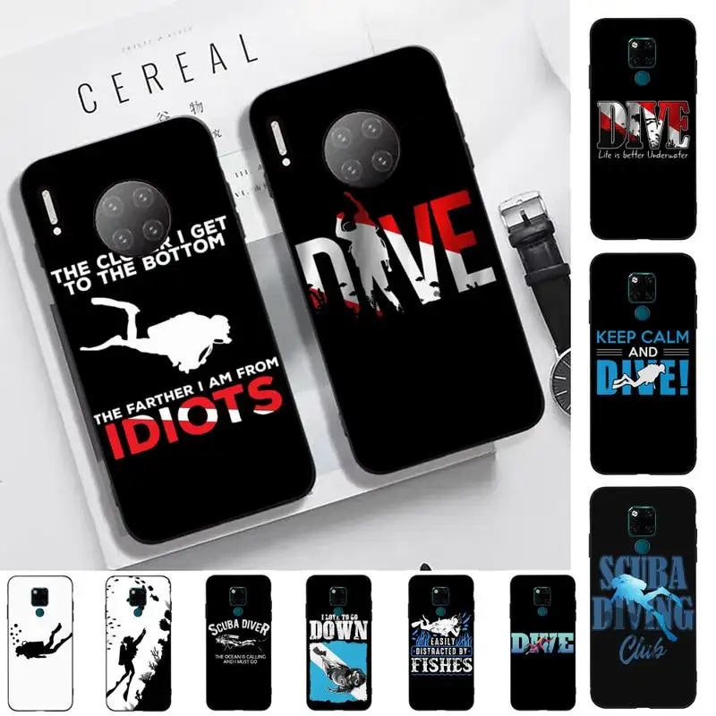 Scuba Diver Diving Phone Case for Huawei Mate 20 10 9 40 30 lite pro X Nova 2 3i 7se
Scuba Diver Diving Phone Case for Huawei Mate 20 10 9 40 30 lite pro X Nova 2 3i 7se