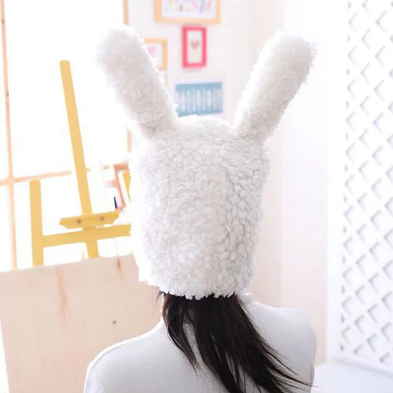 Cartoon Bunny Ears Faux Fleece Plush Hat Thick Fuzzy Warm Rabbit Animal Bonnet Earflap Cap Cosplay Party Photo Props
Cartoon Bunny Ears Faux Fleece Plush Hat Thick Fuzzy Warm Rabbit Animal Bonnet Earflap Cap Cosplay Party Photo Props