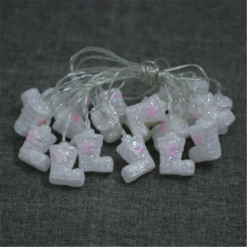 LED Lights Flashing Lights On A String Of Lovely Christmas Boots Room Bedroom Holiday Decorations YK24
LED Lights Flashing Lights On A String Of Lovely Christmas Boots Room Bedroom Holiday Decorations YK24