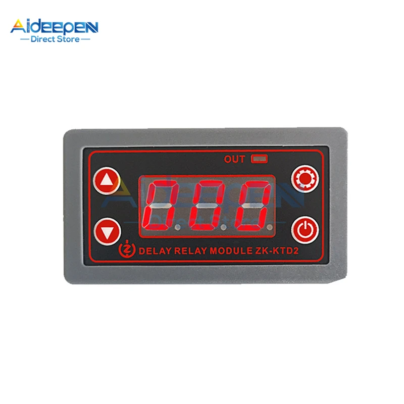 ZK-KTD2 DC 5V-30V 5A полностью совместим реле за запозданиевремени модуль, триггер цикл синхронизация промышленный с защитой от перегрузки 12V 24V
ZK-KTD2 DC 5V-30V 5A полностью совместим реле за запозданиевремени модуль, триггер цикл синхронизация промышленный с защитой от перегрузки 12V 24V