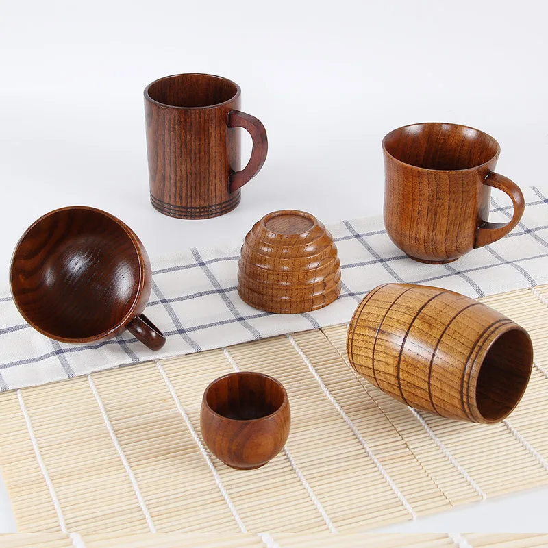 Japanese-style wooden cups Creative Zizyphus jujuba insulated tea cups Wooden coffee cups Drinking cups
Japanese-style wooden cups Creative Zizyphus jujuba insulated tea cups Wooden coffee cups Drinking cups