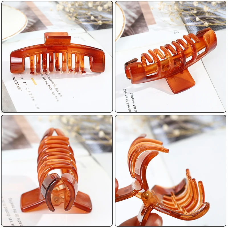 Solid Color Hair Claw Clips Large Barrette Crab Hairpins Bath Ponytail Hairgrip For Women Girls Hair Accessories Style Headdress
Solid Color Hair Claw Clips Large Barrette Crab Hairpins Bath Ponytail Hairgrip For Women Girls Hair Accessories Style Headdress