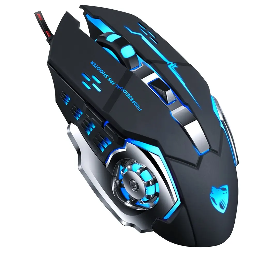 Pro Gaming Mouse Button DPI Adjustable Computer Optical LED Game Mice USB Wired Games Cable Mouse for PC Laptop Gamer
Pro Gaming Mouse Button DPI Adjustable Computer Optical LED Game Mice USB Wired Games Cable Mouse for PC Laptop Gamer