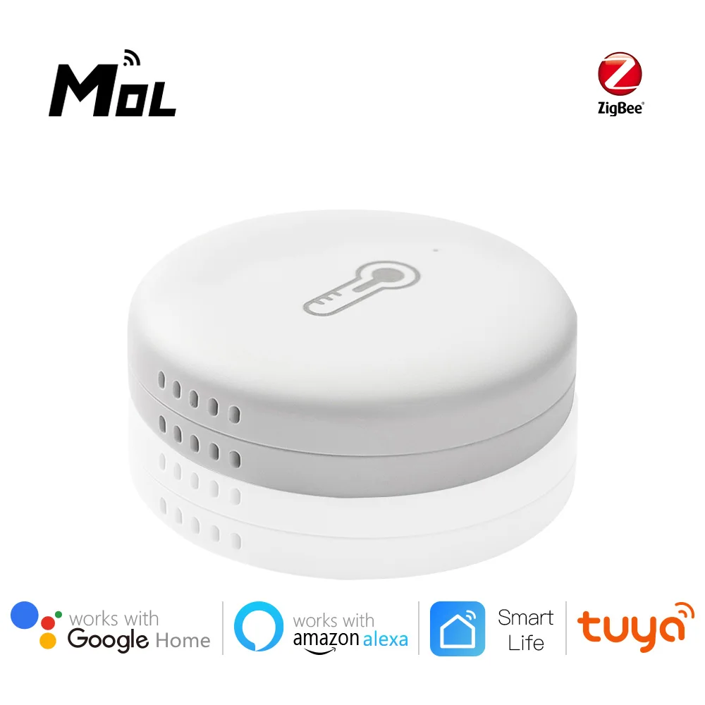 MOL Tuya ZigBee Temperature And Humidity Sensor Battery Powered Works With Alexa Google Assistant And Tuya Zigbee Hub Smart Home
MOL Tuya ZigBee Temperature And Humidity Sensor Battery Powered Works With Alexa Google Assistant And Tuya Zigbee Hub Smart Home