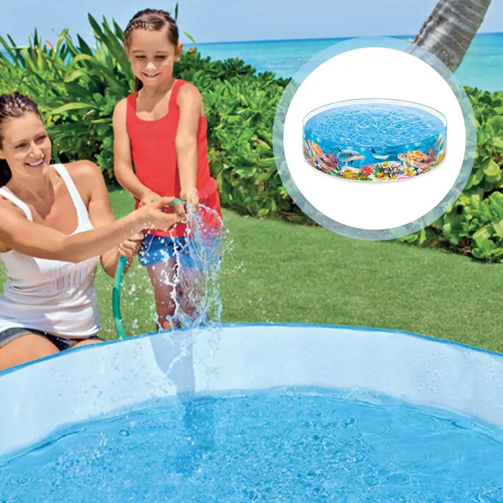 Large Children's Paddling Pool with Repair Patch Wear-resistant Family Swimming Pool
Large Children's Paddling Pool with Repair Patch Wear-resistant Family Swimming Pool