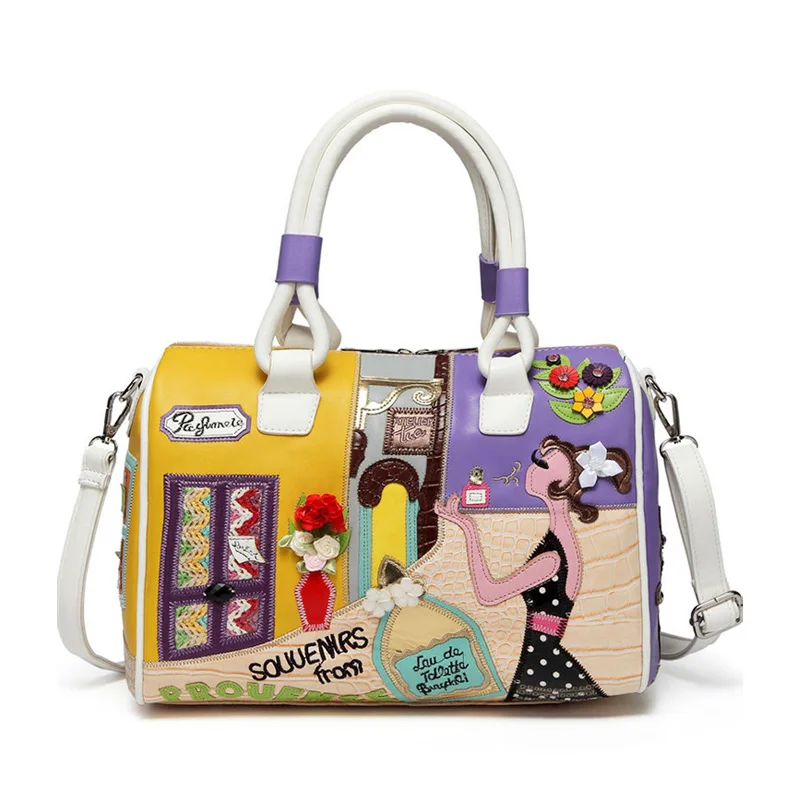2020 trend personality embroidery three-dimensional decoration large capacity storage shopping portable handbag ladies shoulder
2020 trend personality embroidery three-dimensional decoration large capacity storage shopping portable handbag ladies shoulder