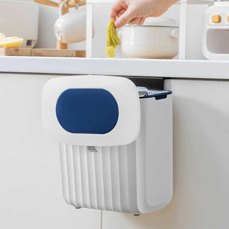 Hanging Trash Can 7L Kitchen Cabinet Door Garbage Bin Wall Mounted Under Sink Trash Can Kitchen Compost Bin
Hanging Trash Can 7L Kitchen Cabinet Door Garbage Bin Wall Mounted Under Sink Trash Can Kitchen Compost Bin