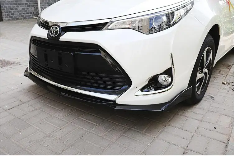 Для Toyota Corolla Body kit спойлер 2019 2020 для ABS задний передний бампер диффузор защитные